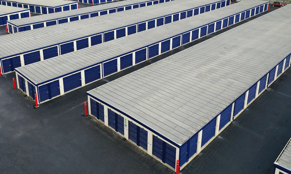 Outdoor storage facility buildings
