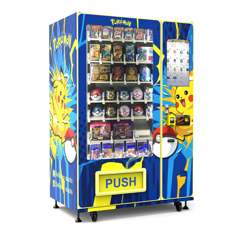 Pokemon trading card vending machine